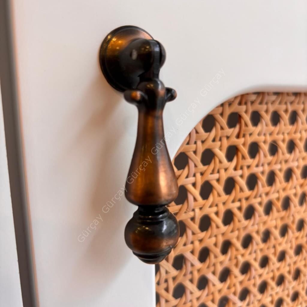 Sarıklı Sarkaç Kulp Bakır - 2 Adet