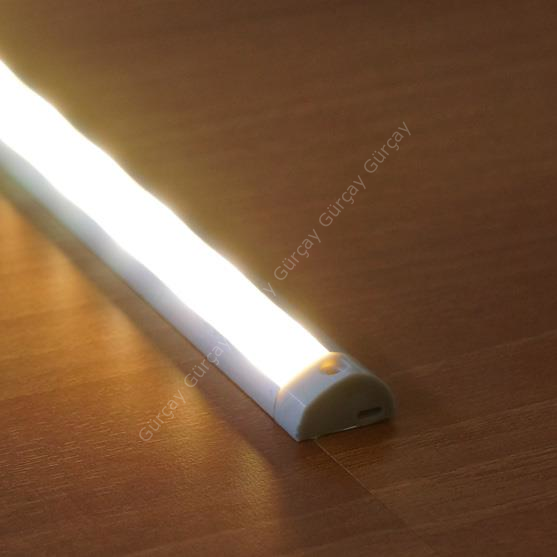 Yüzey Led Aydınlatma Ek Profil 10cm