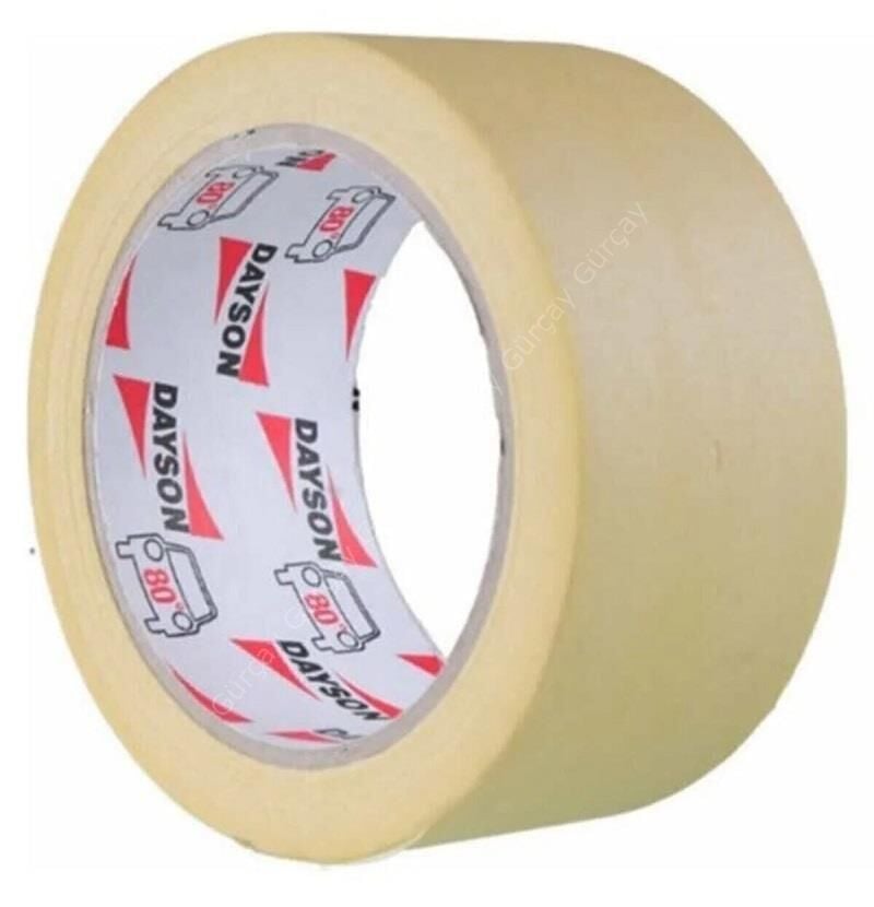 Dayson Maskeleme Bantı 18mm x 35m - 96 Adet Kağıt Bant