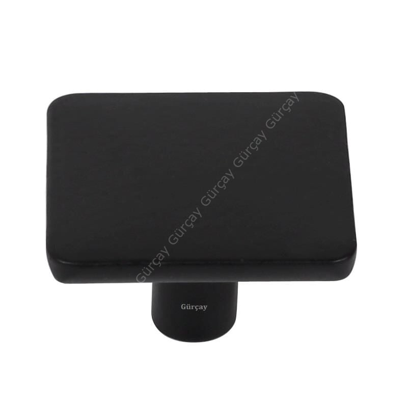 Mercan Düğme Kulp Siyah