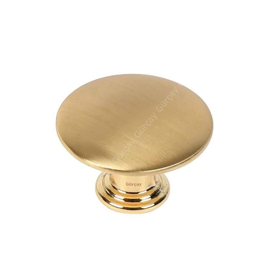Ahu Düğme Kulp 35mm Mat Altın