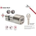 Kale Kilit 164ASYN Alarmlı Silindir 68 Mm Saten