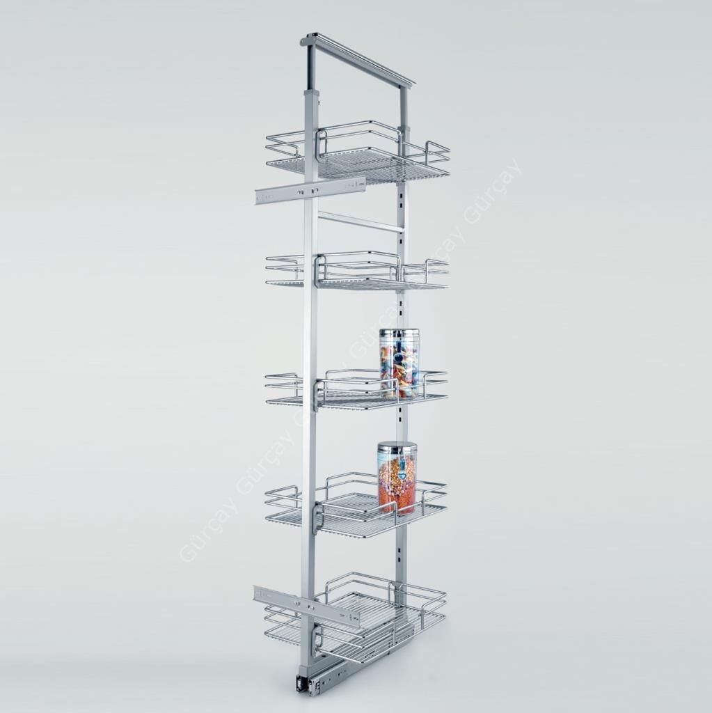 Çağdaş Bilyalı Teleskopik Kiler Sepeti 185-200cm