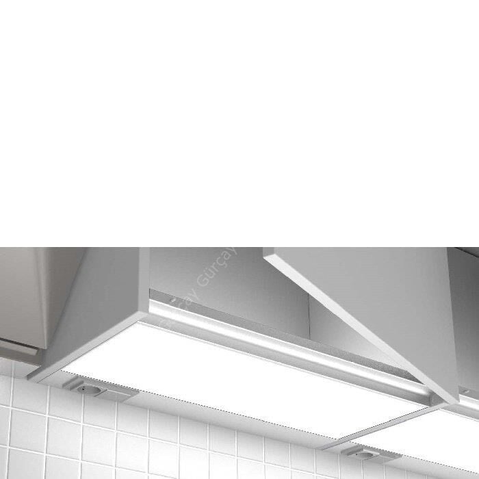 Aydınlatmalı Raf Modül Kendinden Kulplu Prizli