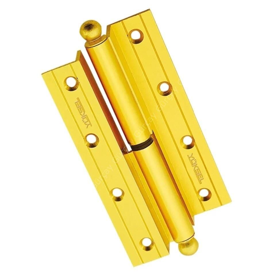 Cumbalı Menteşe Aluminyum Sarı 12cm