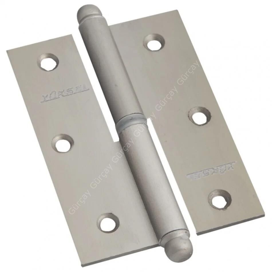 Okka Menteşe Aluminyum Saten 12cm