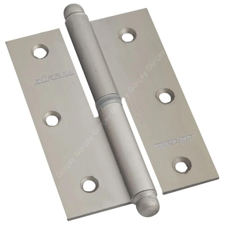 Okka Menteşe Aluminyum Saten 12cm