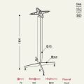 Tablalı Masa Ayağı 11.472 - Taban Çapı 46cm H110cm