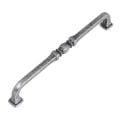 Kale Kulp Antik Gümüş 96mm