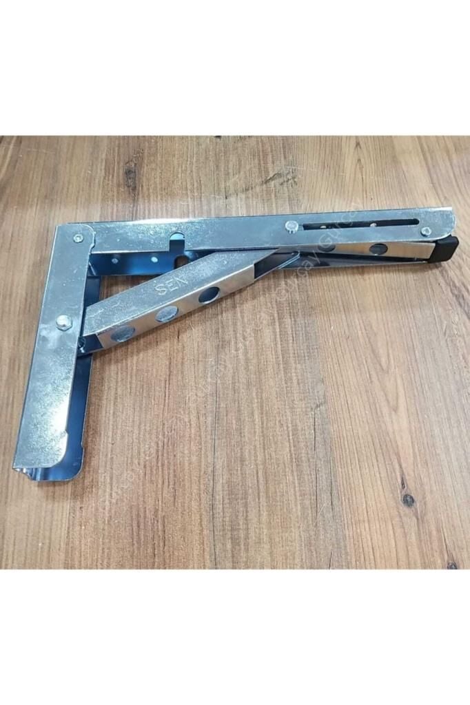 Mandallı Katlanır Masa Ayağı 1 Çift Çinko 30cm