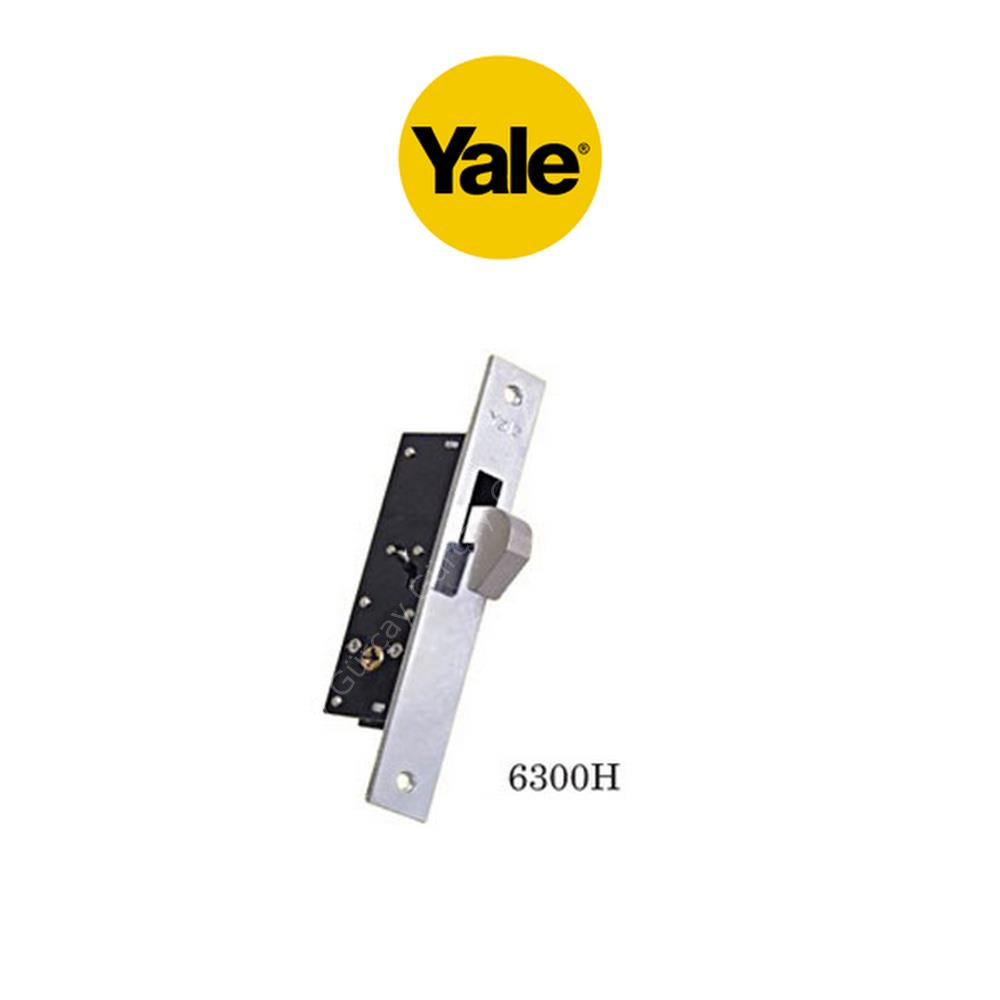 Yale 6300H Sürme Kapı Kilidi Prazis Silindirli Nikel
