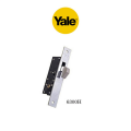 Yale 6300H Sürme Kapı Kilidi Prazis Silindirli Nikel