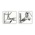 Partner PT-21905 Köşe Delme Vidalama Aparatı Mandren 10mm 3/8''