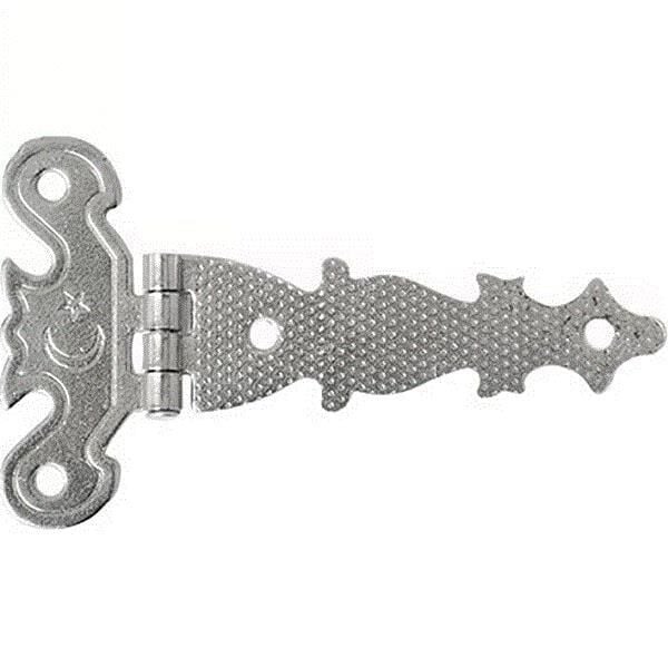 Kelebek Menteşe Metal Tek Kuyruk Nikel (2 Adet)