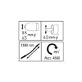 Partner 21909 Esnek Flexible Şaft 1380 Mm Vidalama Aparatı