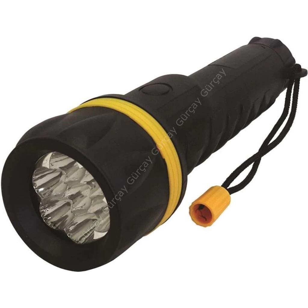 LightTorch 7 Ledli El Feneri Kauçuk Gövde