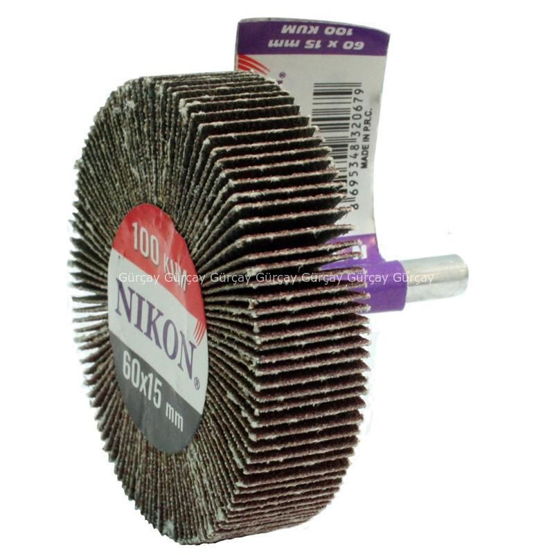 Nikon N32063 60 Kum 60X15 Saplı Fırfır Zımpara
