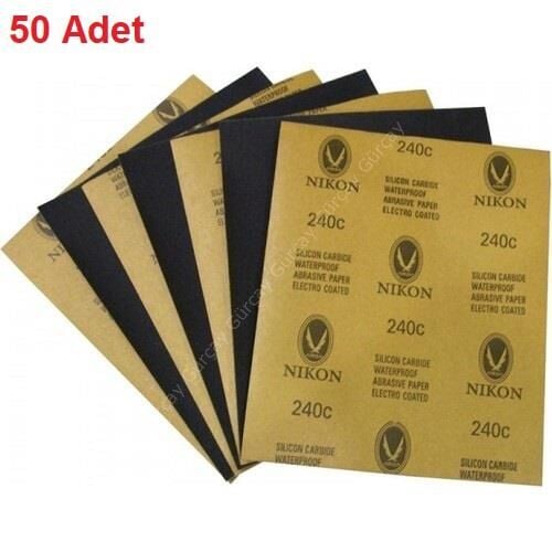 Nikon Su Zımparası 230x280mm 50 li Paket