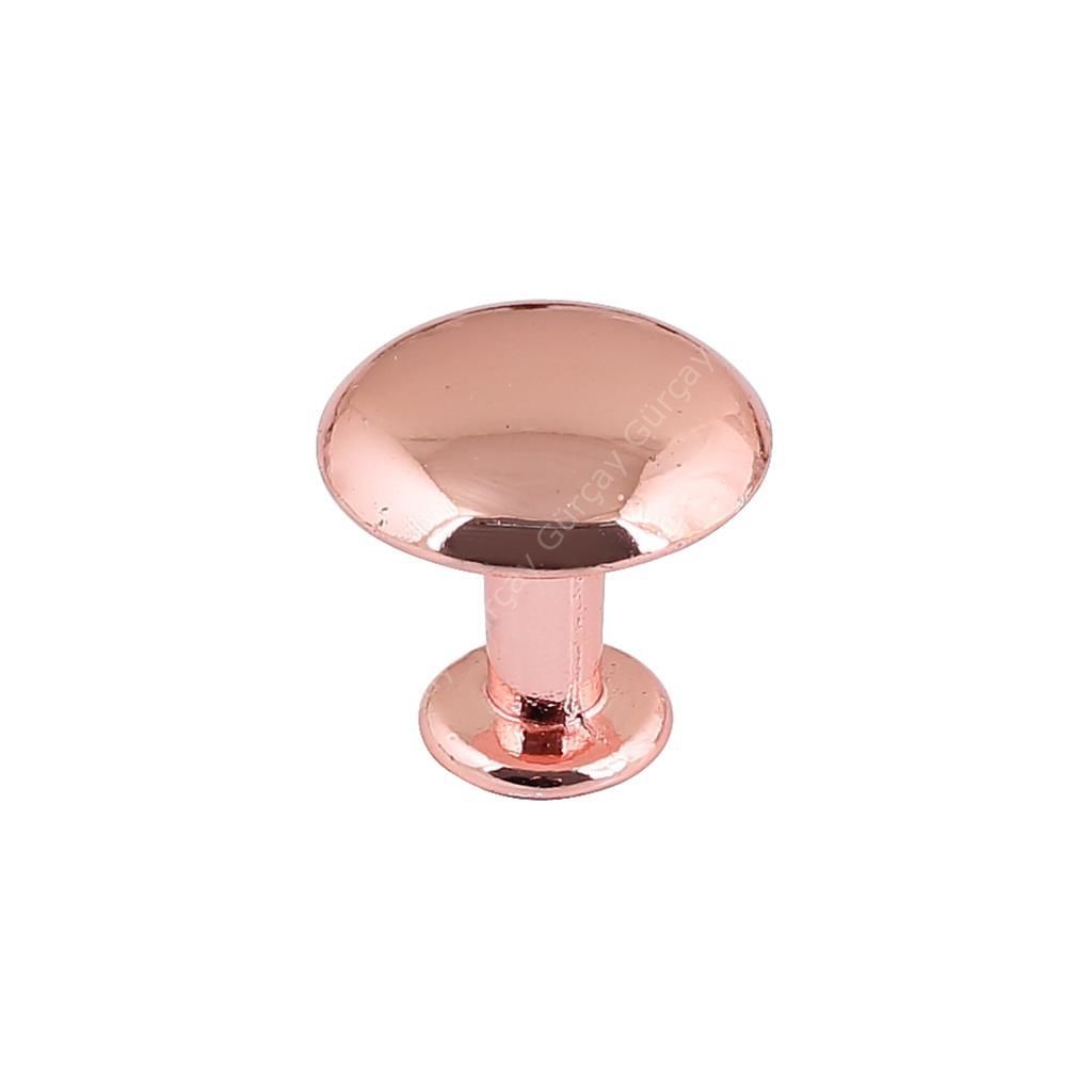 Mantar Düğme Kulp Rose