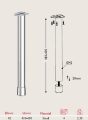 Sehpa Ayağı 13.841 - 42mm (4 Adet)