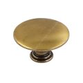 Ahu Düğme Kulp 40mm Antik Sarı