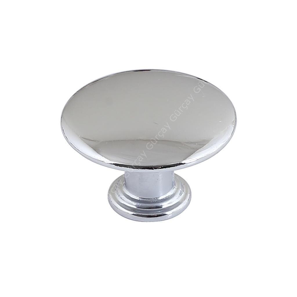 Ahu Düğme Kulp 35mm Krom
