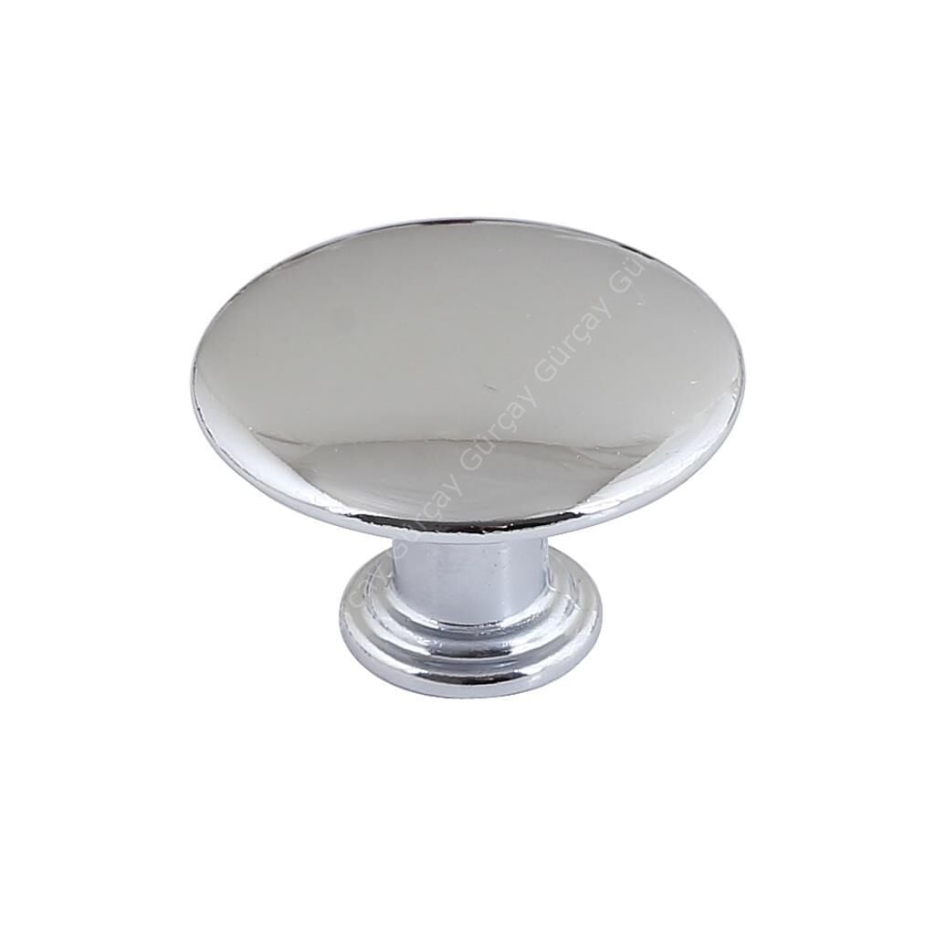 Ahu Düğme Kulp 35mm Krom