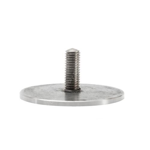Masa - Sehpa Ayağı Cam Bağlantı Flanşı Çap 65mm Kalınlık 3.5mm - 4 Adet