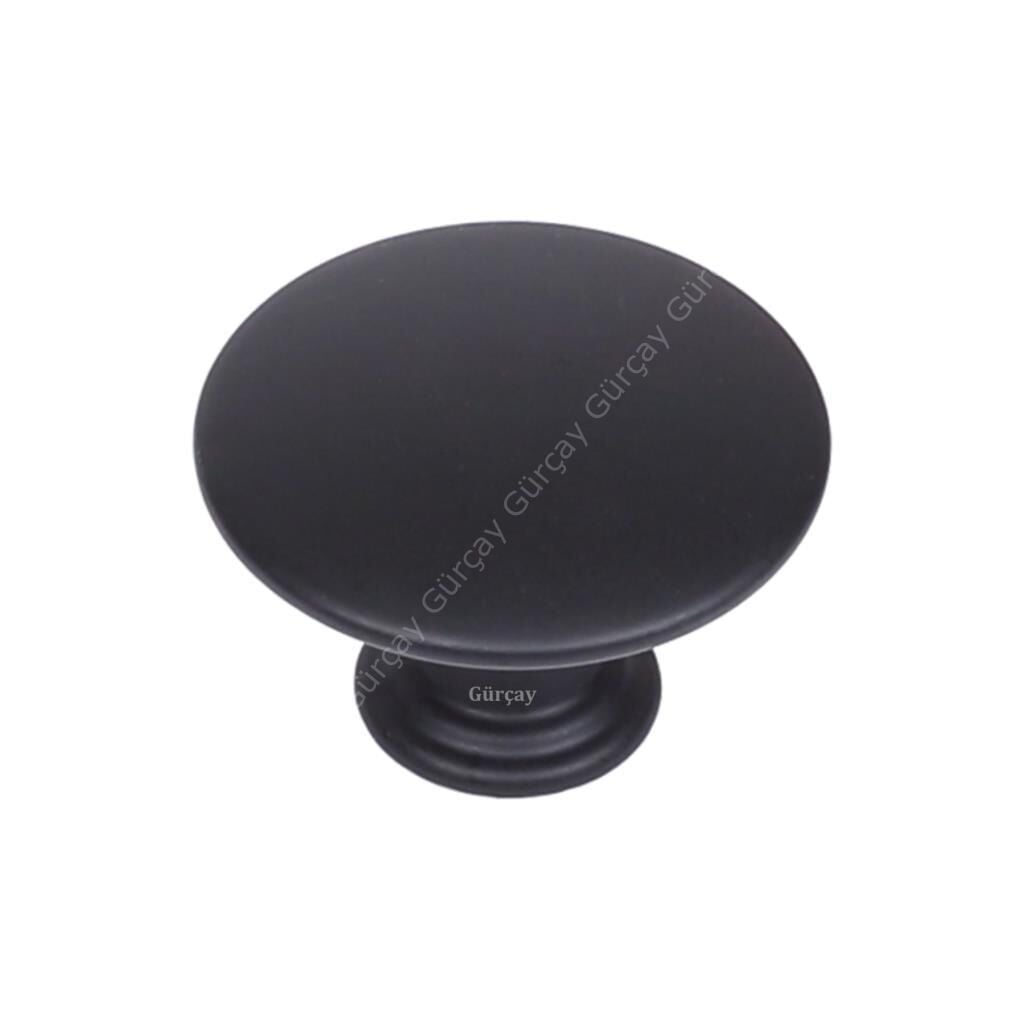 Ahu Düğme Kulp 35mm Siyah