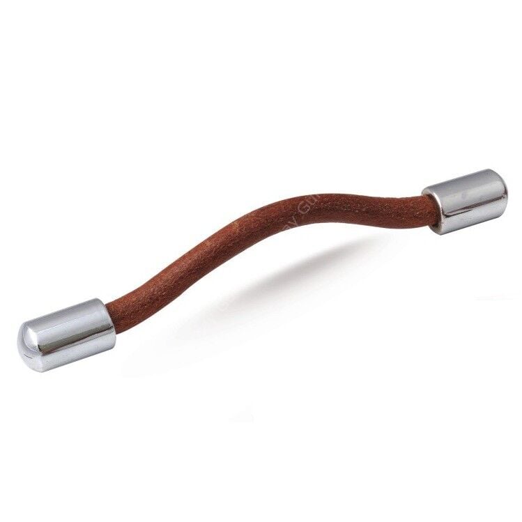 Luxury Deri Kulp Krom 128 mm