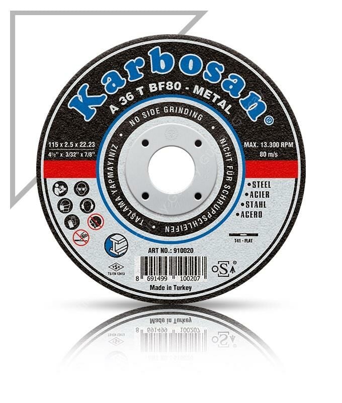 Karbosan Metal Kesici Disk 180*3.0mm
