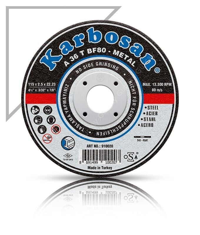 Karbosan Metal Kesici Disk 180*3.0mm