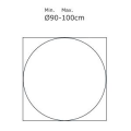 Tablalı Masa Ayağı 11.483 - H110cm