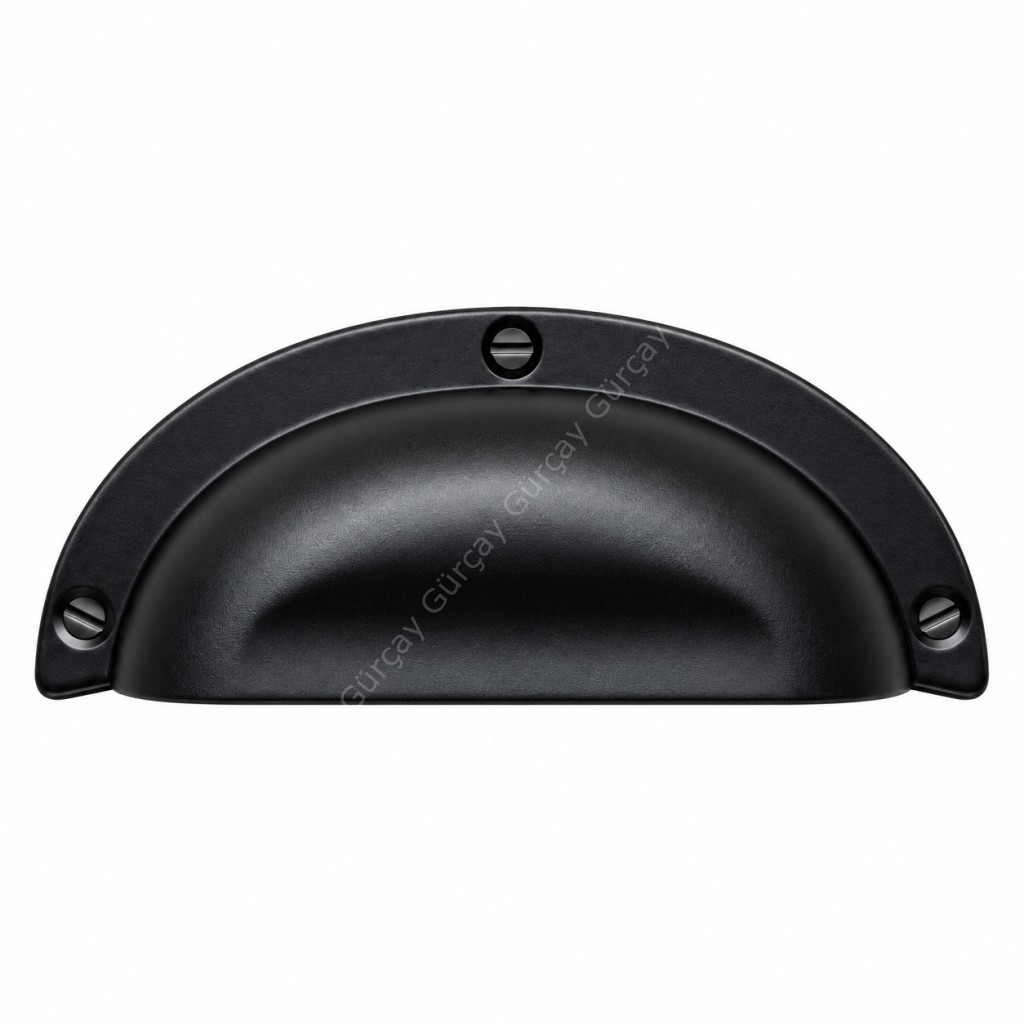 Sancak Kulp Siyah 64 mm - 2  Adet