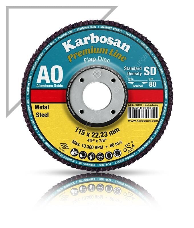 Karbosan Flap Disk Zımpara 115mm - 80 Kum