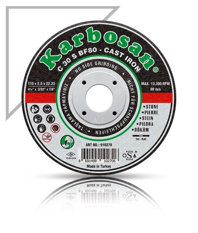 Karbosan Döküm Kesici Disk 115*2.5mm