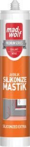 Mad Wolf Silikonize Akrilik Mastik 550 Gr. Kahverengi