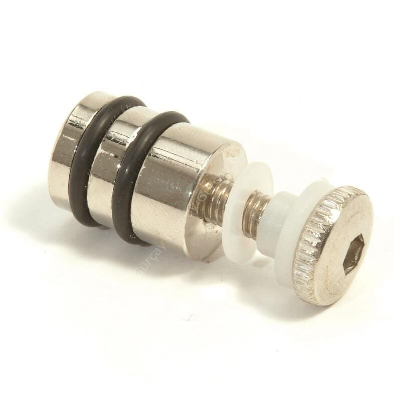 Halkalı Cam Raf Pimi Contalı - 4 Adet