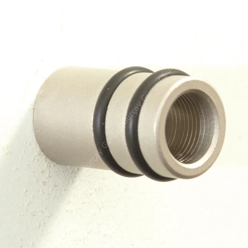 Paslanmaz Contalı Cam Raf Pimi - 4 Adet