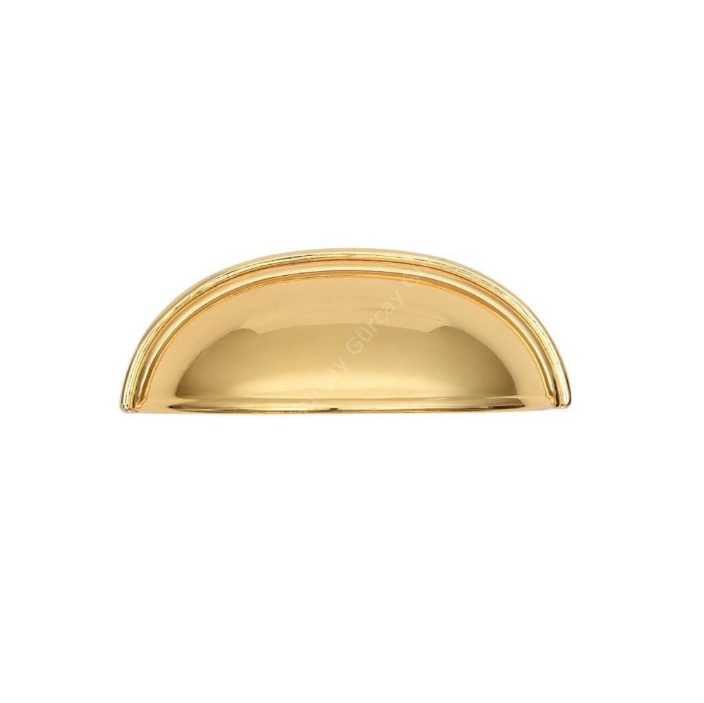Lüks Çanak Kulp Altın 64mm