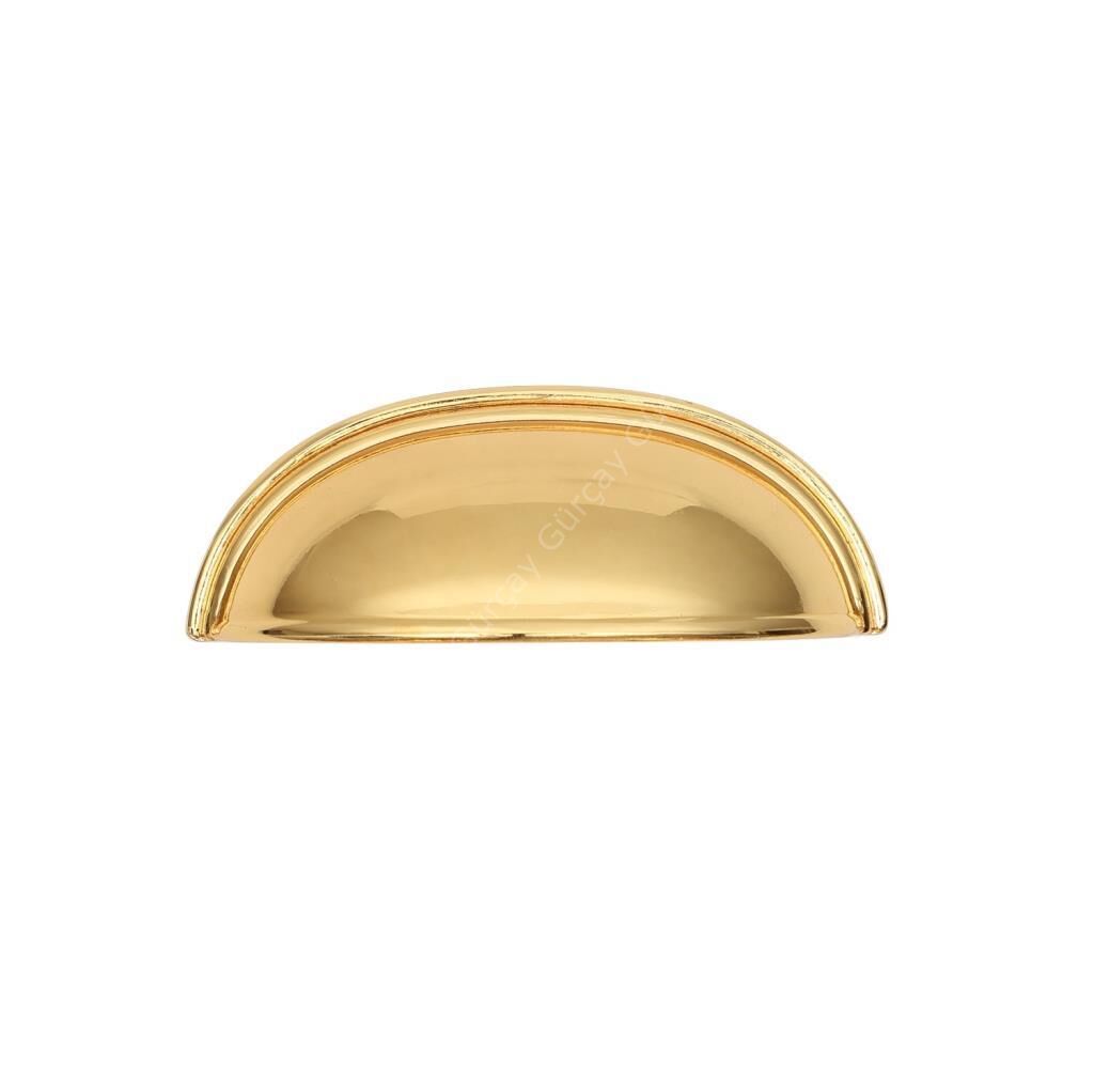 Lüks Çanak Kulp Altın 64mm