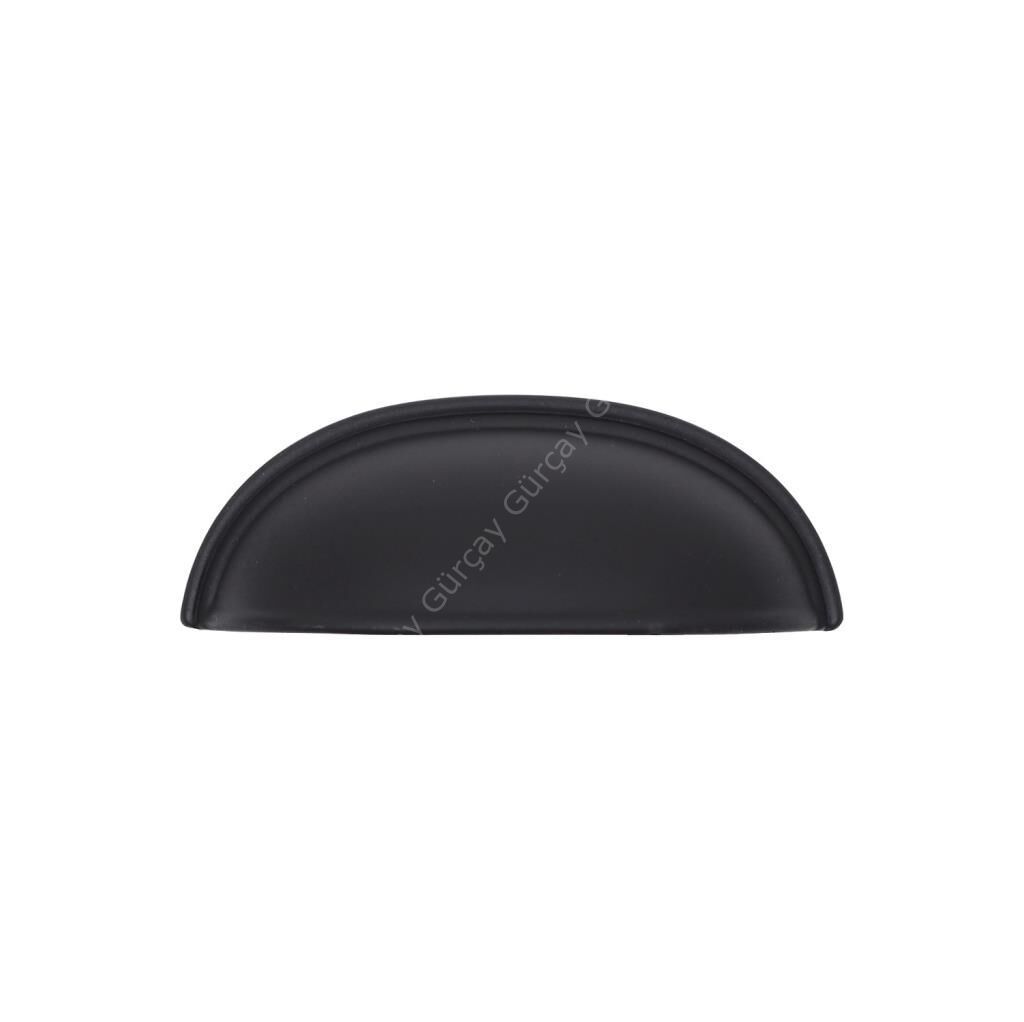 Lüks Çanak Kulp Siyah 64mm