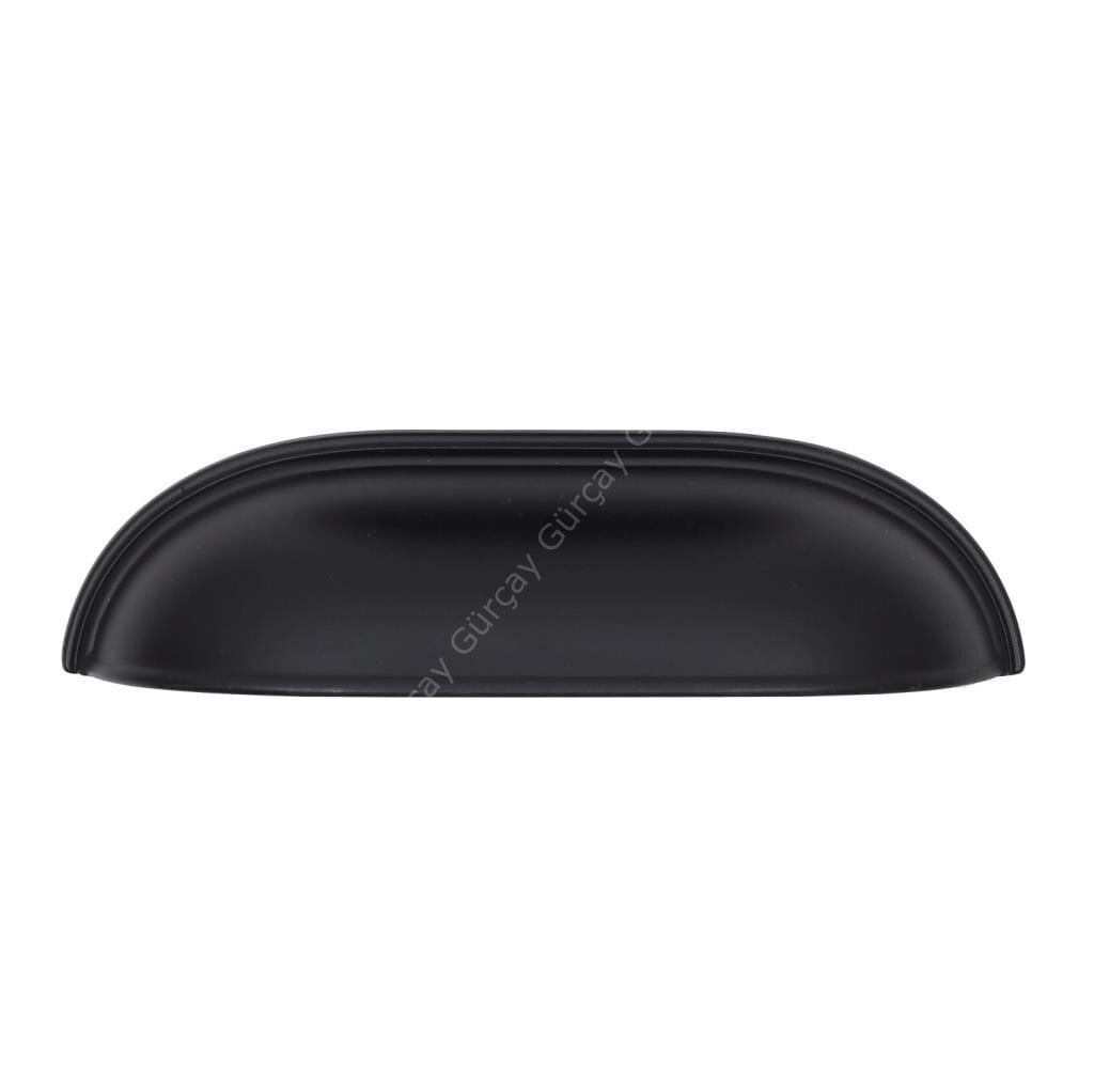 Lüks Çanak Kulp Siyah 96mm