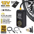 Şarjlı Lastik Hava Kompresörü 12V 6.0 Ah 150 PSI