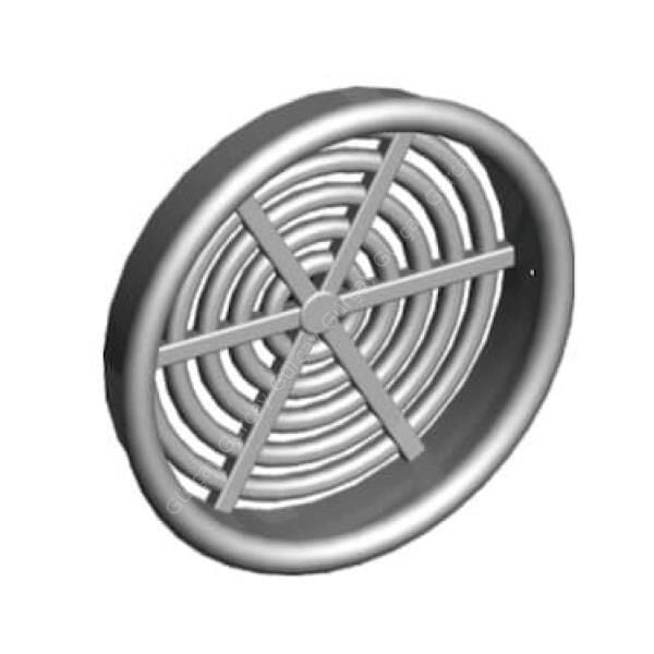 Plastik Menfez 44mm Gri