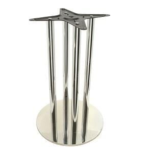 Tablalı Masa Ayağı 11.240 - Taban Çapı 46cm Parlak Krom