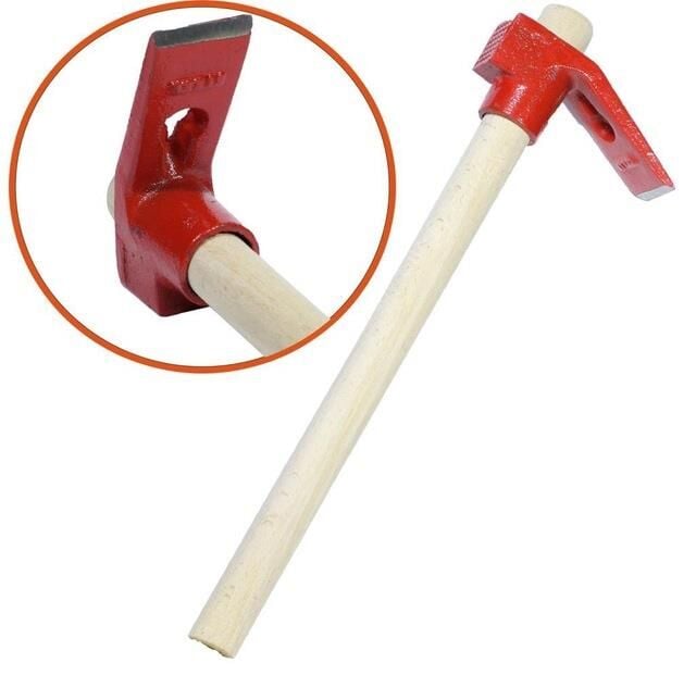 Topshop 09127 Ağaç Saplı Çelik Keser