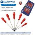Maxpower MX136Y 6 Parçalı Yıldız Tornavida Seti