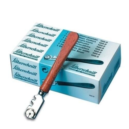 Bohle Silberschnitt Ahşap Saplı Cam Kesme Elması