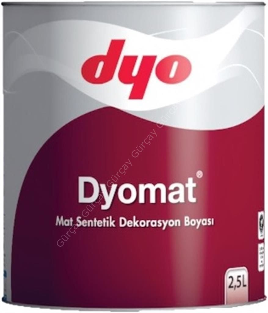 Dyomat Mat Dekorasyon Boyası 0,75 Litre Beyaz